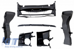 Complete Body Kit suitable for BMW 3 Series Touring F31 (2011-02.2017) M-Technik Design with Front Fenders Chrome and Hood Bonnet-image-6067005