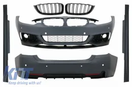 image-47-Complete Body Kit suitable for BMW 4 Series F32 F33 (2013-up) M-Performance Design with Central Grilles Piano Black