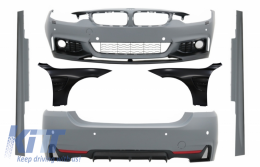 Complete Body Kit suitable for BMW 4 Series F32 F33 F36 (2013-2016) Coupe Cabrio Without Fog Lamp - COCBBMF32MPTDOWOFLFF