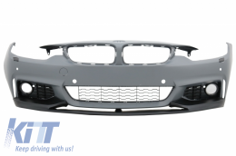 Complete Body Kit suitable for BMW 4 Series F32 F33 (2013-02.2017) M-Performance Design with Front Fenders and Hood Bonnet-image-6066826
