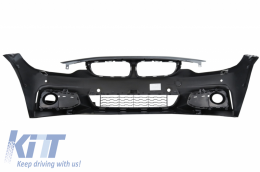 Complete Body Kit suitable for BMW 4 Series F32 F33 (2013-02.2017) M-Performance Design with Front Fenders and Hood Bonnet-image-6066828