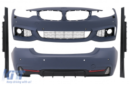 Complete Body Kit suitable for BMW 4 Series F32 F33 Coupe Cabrio (2013-2019) Sport Design - CBBMF32MTCN