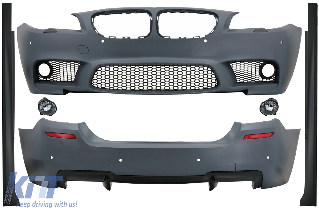 Komplett karosszériakészlet BMW 5 Series F10 (2010-2014) M5 Design ködlámpával