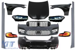 image-73-Complete Body Kit suitable for BMW 5 Series F10 (2010-2017) Conversion to G30 M5 Design