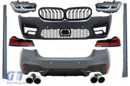 Complete Body Kit suitable for BMW 5 Series G30 (2017-2019) Conversion to G30 M5 LCI Design 2020 - COCBBMG30M5FL