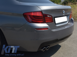 Complete Body Kit suitable for BMW F10 5 Series (2011-up) M-Technik Design With Exhaust Muffler M-Power-image-5995359