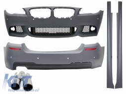 Complete Body Kit suitable for BMW F10 5 Series (2011-) M-Technik Design With Exhaust Muffler Tips ACS-design