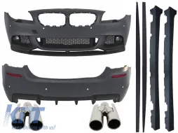 image-37-Complete Body Kit suitable for BMW F10 5 Series (2011-up) M-Performance Design with Exhaust Muffler Tips ACS-design