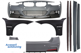 Complete Body Kit suitable for BMW F30 (2011+) M-Performance Design with Front Fenders