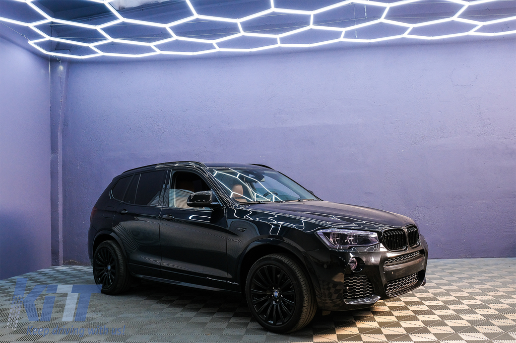 HYM TUNİNG BMW X3 F25 LCI 2014-2017 Bat Mirror Cover - Glossy Black ABS  PLASTIC - Trendyol