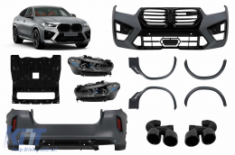 image-48-Complete Body Kit suitable for BMW X6 G06 (2019-up) conversion to LCI 2023 X6M Design