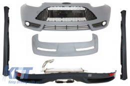 Complete Body Kit suitable for Ford Focus MK3 5 Doors Hatchback (2011-2014) ST Design - CBFFST