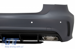 Complete Body Kit suitable for Mercedes A-Class W176 (2012-2018) Facelift A45 Design-image-6032444