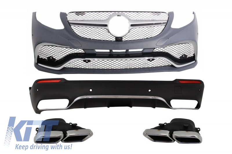 Complete Body Kit Suitable For Mercedes Benz Glc 63 X253 Suv 2015 A Design