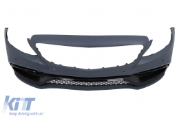 Complete Body Kit suitable for Mercedes C-Class W205 Sedan (2014-2018) C63 Design-image-6016368