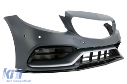 Complete Body Kit suitable for Mercedes C-Class W205 Sedan (2014-2020) C63s Edition 1 Design-image-6073720