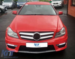 Complete Body Kit suitable for Mercedes C-Class C204 Coupe (2011-2015) C63 Design-image-6086941