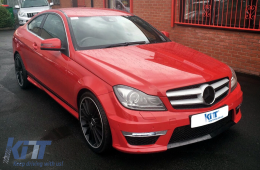 Complete Body Kit suitable for Mercedes C-Class C204 Coupe (2011-2015) C63 Design-image-6086942