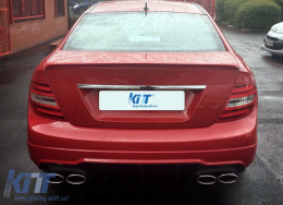 Complete Body Kit suitable for Mercedes C-Class C204 Coupe (2011-2015) C63 Design-image-6086943