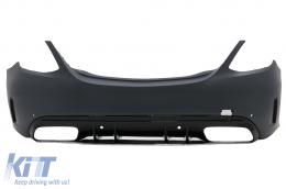 Complete Body Kit suitable for Mercedes C-Class W205 Sedan (2014-2020) C63s Edition 1 Design-image-6096839