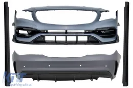 image-22-Complete Body Kit suitable for Mercedes CLA C117 W117 (2013-2018) Facelift CLA45 Design