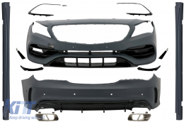 Complete Body Kit suitable for Mercedes CLA C117 W117 (2013-2018) Facelift CLA45 Design