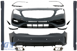 image-73-Complete Body Kit suitable for Mercedes CLA C117 W117 (2013-2018) Facelift CLA45 Design