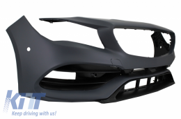 Complete Body Kit suitable for Mercedes CLA W117 C117 (2013-2018) Facelift CLA45 Design Front Grille Chrome-image-6050294