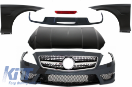 Complete Body Kit suitable for Mercedes CLS W218 C218 Sedan (2011-2018) CLS63 Design - CBMBW218AMG
