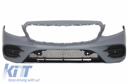 Complete Body Kit suitable for Mercedes E-Class W213 (2016-2019) with Exhaust Muffler Tips E43 E53 Design Sport Line Design-image-6043750