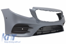 Complete Body Kit suitable for Mercedes E-Class W213 (2016-2019) with Exhaust Muffler Tips E43 E53 Design Sport Line Design-image-6043751