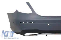 Complete Body Kit suitable for Mercedes E-Class W213 (2016-2019) with Exhaust Muffler Tips E43 E53 Design Sport Line Design-image-6043754