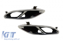 Complete Body Kit suitable for Mercedes E-Class W213 (2016-2019) with Exhaust Muffler Tips E43 E53 Design Sport Line Design-image-6043758