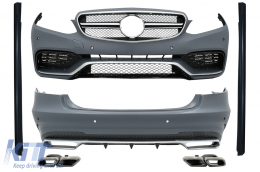 Complete Body Kit suitable for Mercedes E-Class W212 Facelift (2013-2016) - CBMBW212FAMGAP