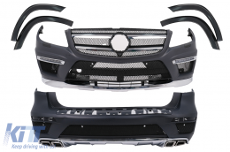 Complete Body Kit suitable for Mercedes GL-Class X166 (2012-2016) GL63 Design - CBMBX166AMG