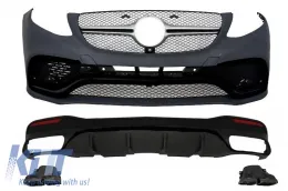 image-78-Complete Body Kit suitable for Mercedes GLE W166 SUV (2015-2018)