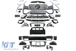 Complete Body Kit suitable for Mercedes GLE W167 SUV Sport Line (2019-Up) GLE 63S Design-image-6091409