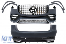 image-42-Complete Body Kit suitable for Mercedes GLS SUV X167 (2019-2023) GLS63 Design