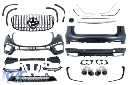 image-44-Complete Body Kit suitable for Mercedes GLS SUV X167 (2019-2023) GLS53 Design