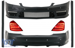 Complete Body Kit suitable for Mercedes S-Class W221 (2005-2012) LWB - COCBMBW221AMGT