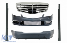 Complete Body Kit suitable for Mercedes S-Class W221 (2005-2011) SWB S63 S65 Design - COCBMBW221AMGSFG