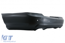 Complete Body Kit suitable for Mercedes S-Class W221 (2005-2011) LWB with Exhaust Muffler Tips Black-image-6062990