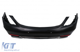 Complete Body Kit suitable for Mercedes S-Class W221 (2005-2013) Conversion to 2018 W222 Design-image-6103341