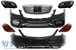 image-60-Complete Body Kit suitable for Mercedes S-Class W222 Facelift (2013-06.2017) S63 Design
