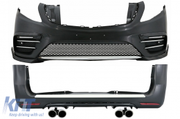 Complete Body Kit suitable for Mercedes V-Class W447 (2014-03.2019) - CBMBW447BRC