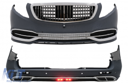 Complete Body Kit suitable for Mercedes V-Class W447 (2014-03.2019) 2020 Design - CBMBW447MBH