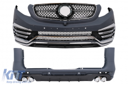 Complete Body Kit suitable for Mercedes V-Class W447 (2014-03.2019) - CBMBW447BRCBT