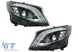 Complete Body Kit suitable for Mercedes V-Class W447 (2014-03.2019) Conversion to VS680 Design-image-6114010