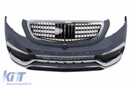 Complete Body Kit suitable for Mercedes V-Class W447 (2014-03.2019) Luxury Design-image-6328489