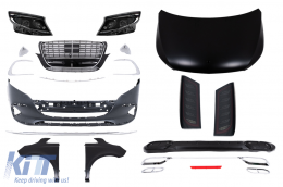 Complete Body Kit suitable for Mercedes Vito W639 (2004-2015) Conversion to 2024 Design - CBMBW639NLV3